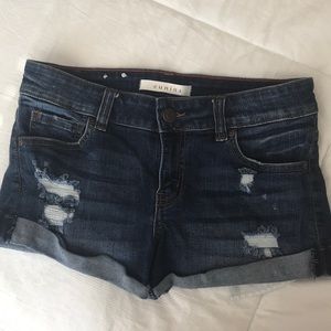 Women’s jean short shorts